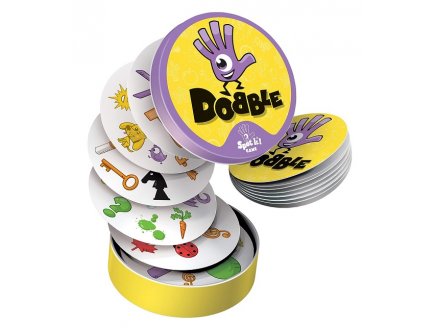 Dobble classique - jeu de cartes 5 en 1 - Asmodee - dobb04fr