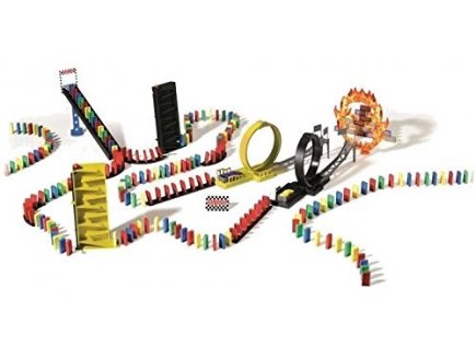Domino express crazy race - 150 domino - Goliath - 381008 - jeu construction 