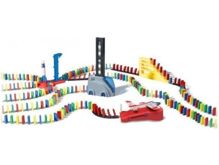 Domino express ultra power - 188 dominos + power dealer + 200 dominos - Goliath - 921206 - jeu construction