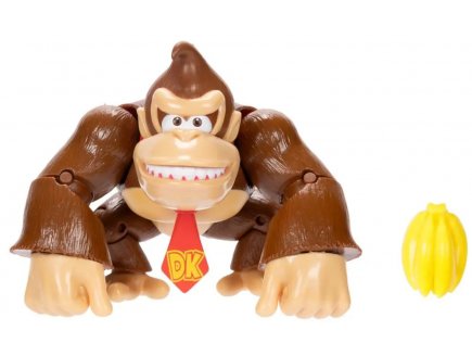 Donkey Kong avec Bananes - Figurine 11 cm - Figurine Nintendo articul�e - Jakks