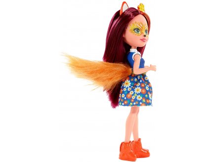 Enchantimals poupée Fick et Felicity le renard - Figurine 15 cm - Animal - Mattel FXM71