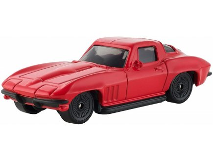 Fast & furious : chevy corvette 1966 - vehicule miniature rouge - voiture - Mattel fcn87