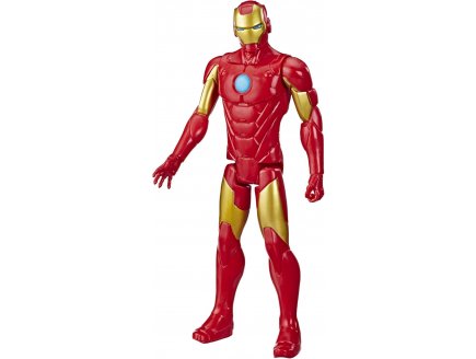 Figurine Articul�e : Iron Man 30 cm - Avengers H�ros Titan - Marvel  - Hasbro - E7873