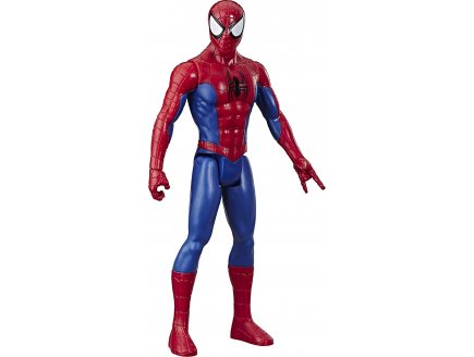 Figurine articulee : spiderman 30 cm - spider-man heros titan series - Hasbro - e7333