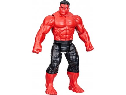 Figurine Deluxe Hulk rouge 30 cm - Avengers Héros Titan - Super Héros - Marvel - DC - Hasbro - F9299