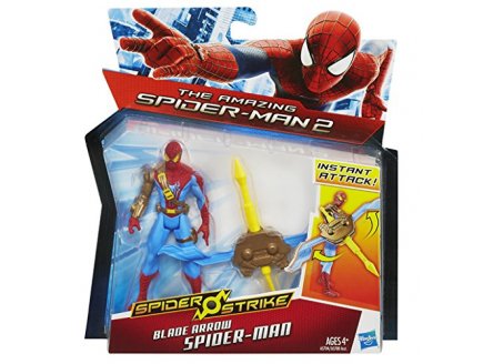 Figurine spiderman 2 fleches tranchantes - 10 cm - spider-man - spider strike - Hasbro - a5704
