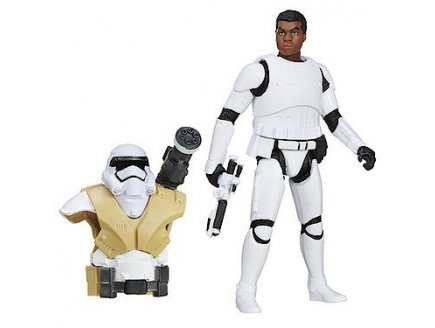 Figurine star wars finn (fn 2187) avec armure 9 cm - episode vii - Hasbro - b6591