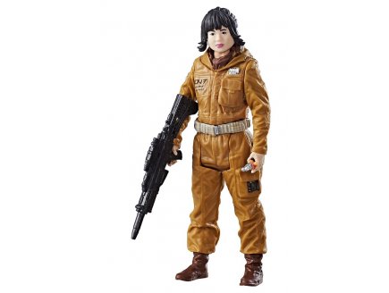 Figurine star wars force link 2.0 : rose technicienne de la resistance 9.5 cm - Hasbro - c1534