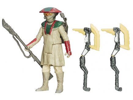 Figurine star wars le reveil de la force : constable zuvio 10 cm - episode vii - Hasbro - b3968