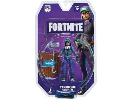 Figurine teknique solo mode 10cm - fortnite - teknique