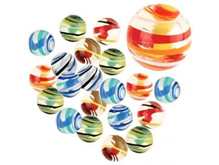 Filet de 20 billes 16 mm + 1 calot 25 mm Tortitta - Série Collector - Kim Play - Jeu de recreation, adresse