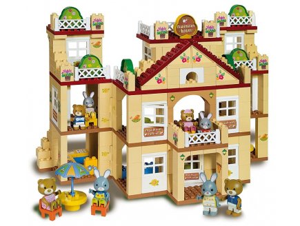 Grand hotel maximilian families 296 pieces - Unico plus - 8926 - jeu de construction