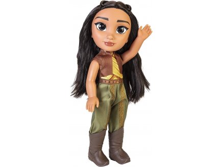 Grande poupee deluxe : raya guerriere 38 cm - raya et le dernier dragon - Disney princesse