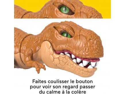 Imaginext Jurassic World : Dinosaure T-Rex 36 cm articul - Dino attaque Tyrannosaure - Fisher-Price HFC04