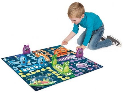 Jeu de dada monstres de l'espace format xxl - Janod - j02792 - jeu societe