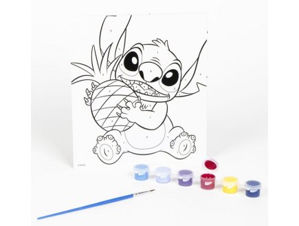 Kit peinture par numéros Stitch, 6 images - Disney Classic - Art créatif, Coloriage