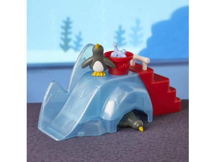 L'aquarium de peppa pig + 7 accessoires + 2 figurines : peppa le cochon et papa pig - Hasbro - f4411