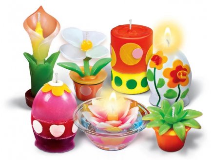 L'atelier des bougies - idea Clementoni - 52116 - studio creation enfant