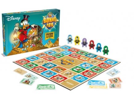 La bonne paye picsou et la chasse aux tresors - disney - winning moves - jeu de societe