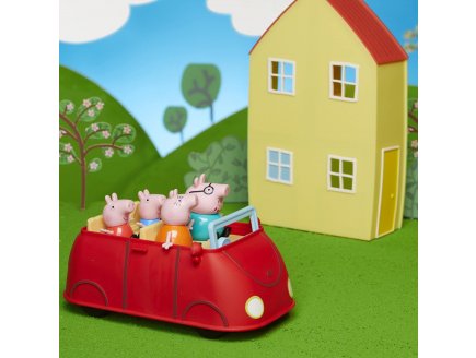 La maison aventure de peppa pig + 4 figurines + voiture + 6 accessoires - maison - figurine peppa le cochon - Hasbro - f3659