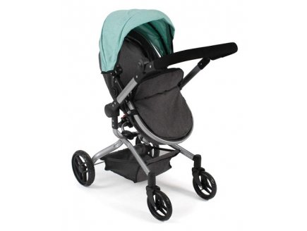 Landau Combi Poussette Yolo Gris Menthe Poupe - Bayer Chic 2000 - 59342