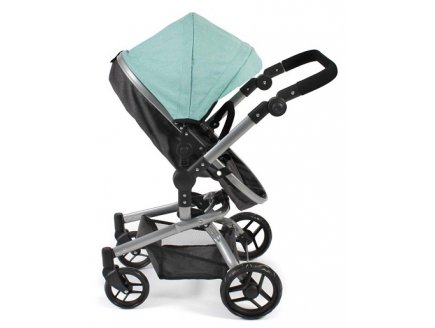 Landau Combi Poussette Yolo Gris Menthe Poupe - Bayer Chic 2000 - 59342