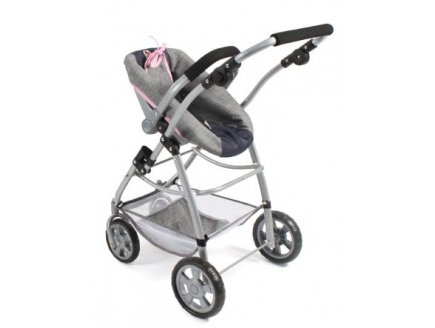 Landau Combine motion 3 en 1 Jean Bleu Gris Poupe - Bayer Chic 2000 - 63726