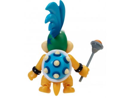 Larry + avec baguette magique : figurine super mario 10 cm - figurine Nintendo articule - jakks