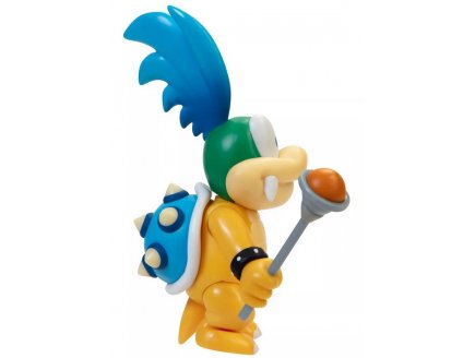 Larry + avec baguette magique : figurine super mario 10 cm - figurine Nintendo articule - jakks