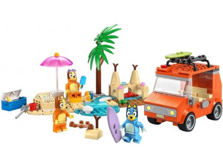 Lego Bluey 11202 Les vacances et le voyage en voiture de Bluey