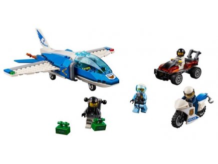 Lego city 60208 l'arrestation en parachute