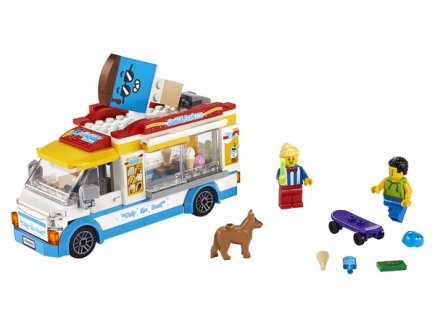 Lego city 60253 le camion de la marchande de glaces
