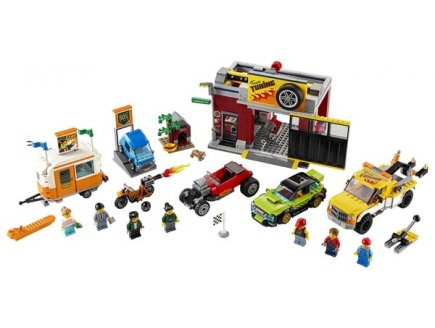 Lego city 60258 l'atelier de tuning