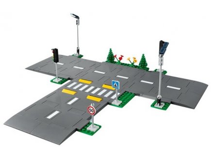 Lego city 60304 intersection a assembler