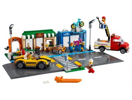 Lego city 60306 la rue commercante