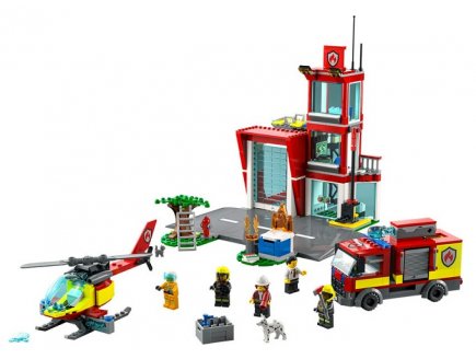 Lego city 60320 la caserne des pompiers