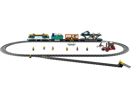 Lego city 60336 le train de marchandises