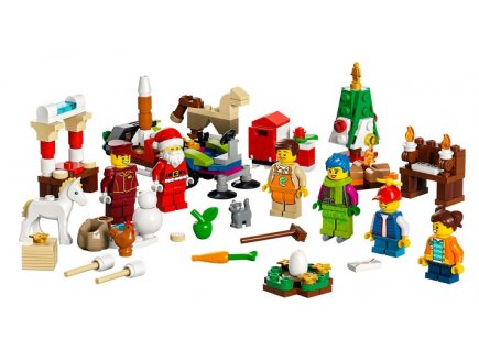 Lego city 60352 calendrier de l'avent city - noel 2022