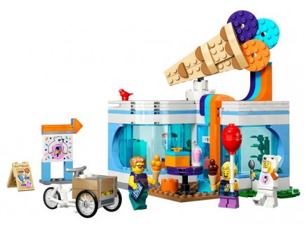 Lego city 60363 la boutique du glacier