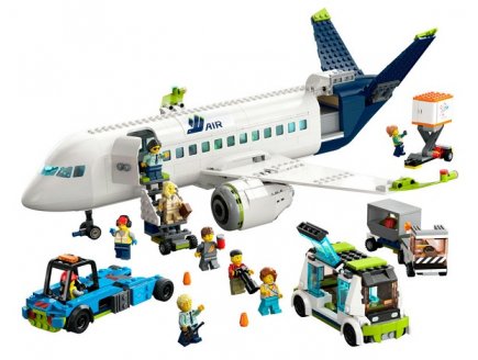 Lego city 60367 l'avion de ligne