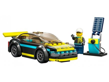 Lego city 60383 la voiture de sport electrique