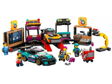 Lego city 60389 le garage de customisation