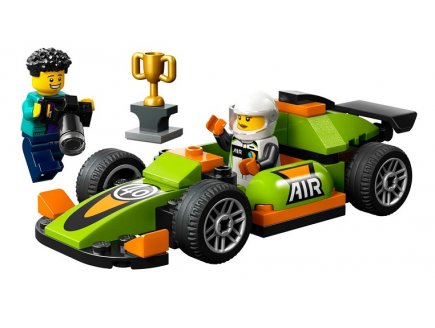Lego city 60399 la voiture de course verte