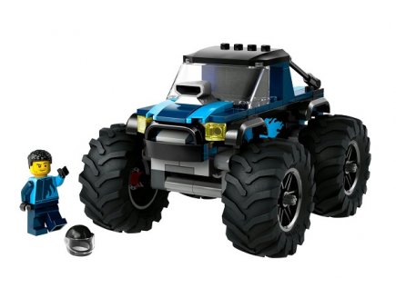 Lego city 60402 le monster truck bleu