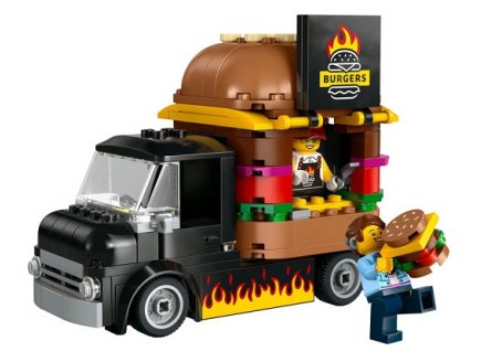 Lego city 60404 le food-truck de burgers