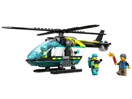 Lego city 60405 l'helicoptere des urgences