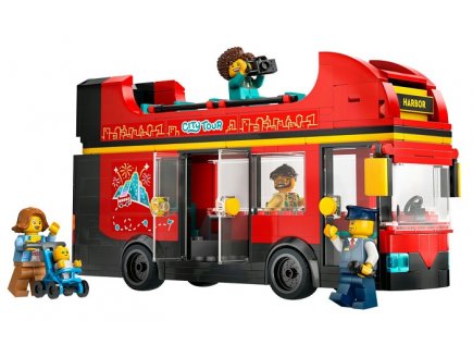 Lego city 60407 le bus rouge a deux etages