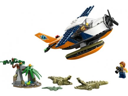 Lego city 60425 l'hydravion de l'explorateur de la jungle