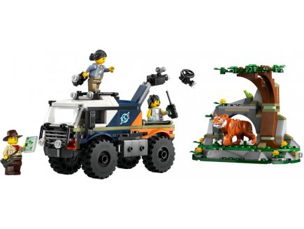 Lego city 60426 le camion tout-terrain de l'explorateur de la jungle