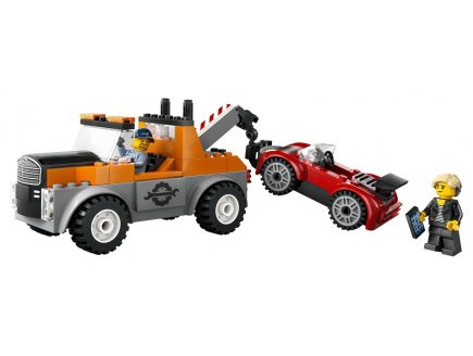 Lego city 60435 la depanneuse et la voiture de sport